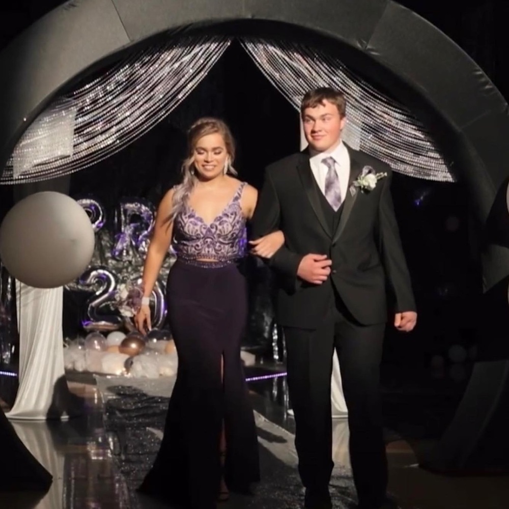 Purple Prom Dress